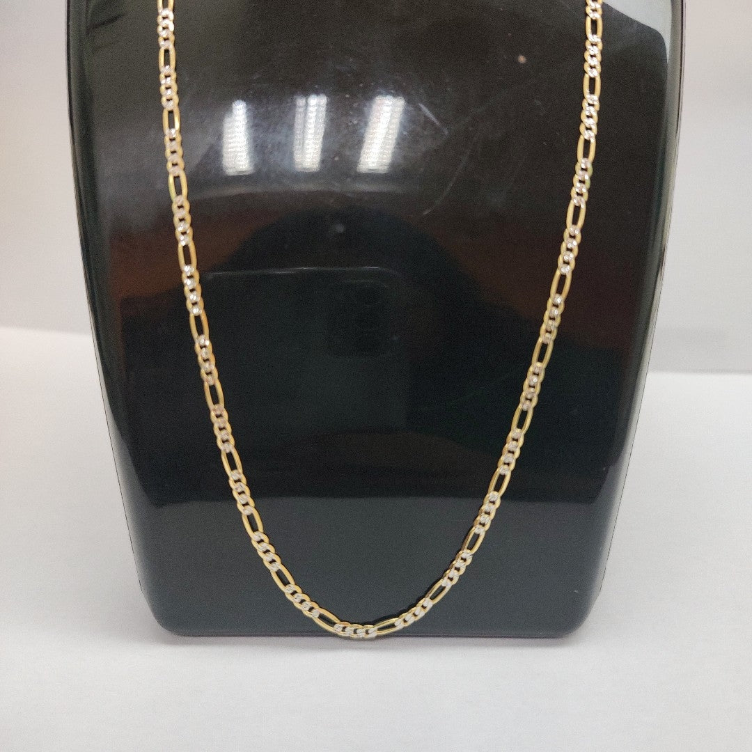 CADENAS CARTIER 3*1 DIAMANTADA ORO 14K 4.6 (NUEVO)