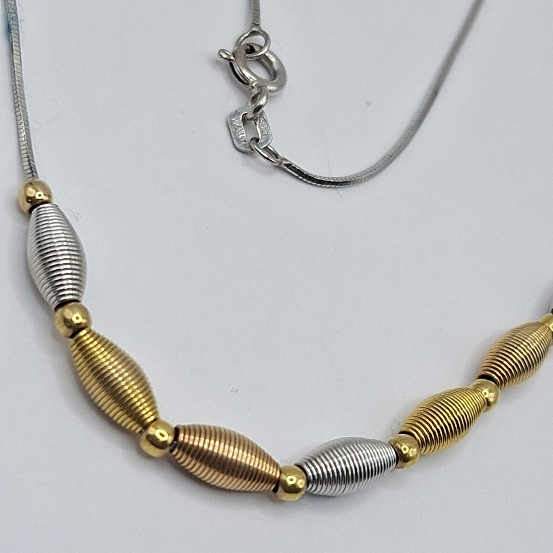 GARGANTILLA. ORO. 14 K 4.8 GRMS (SEMINUEVO)