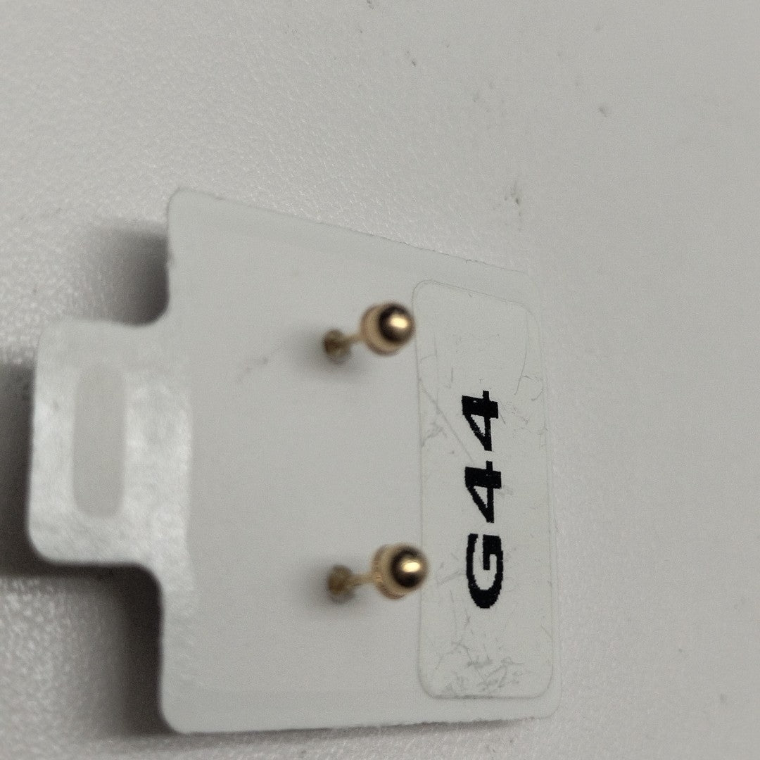 BROQUELES ORO 10K 1 (NUEVO)