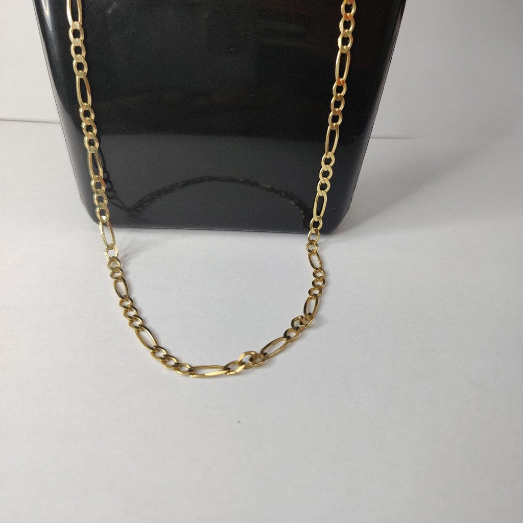 CADENAS CARTIER 3*1 AMARILLA ORO 14K 8.5 (NUEVO)