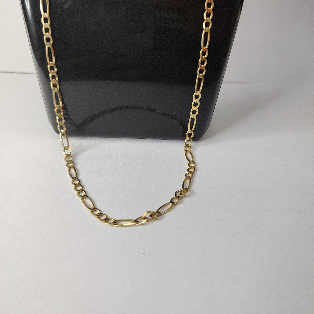 CADENAS CARTIER 3*1 AMARILLA ORO 14K 8.5 (NUEVO)