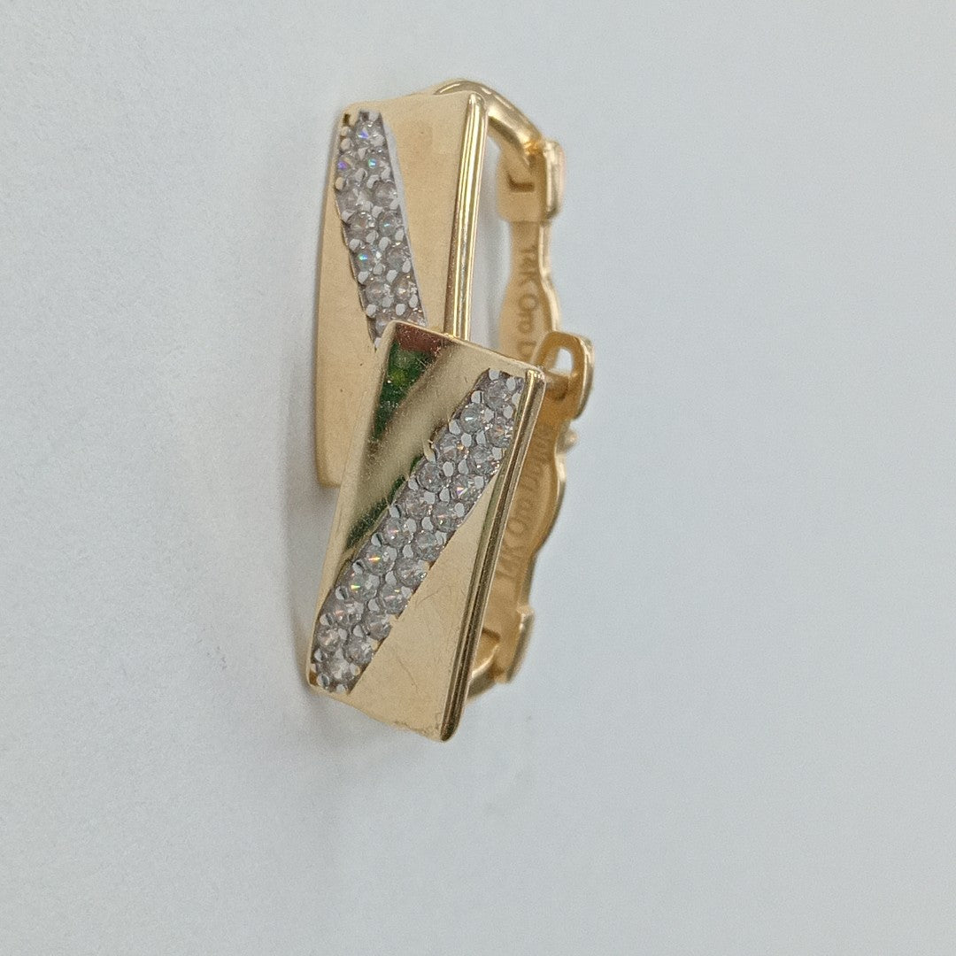 BROQUELES ORO 14K 2.9 (NUEVO)