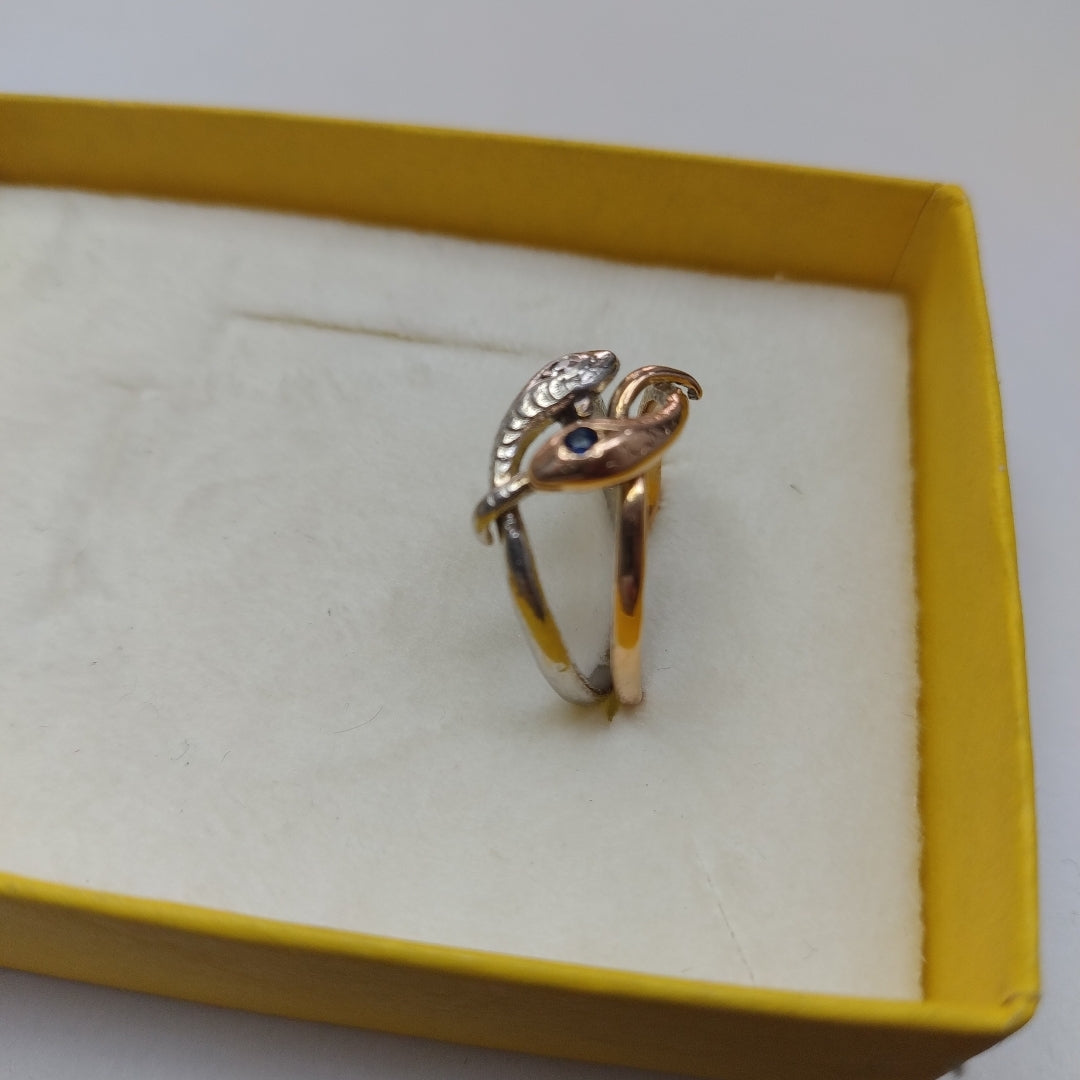 ANILLITO ORO,PLATINO 14 K 2,90 GRMS (SEMINUEVO)