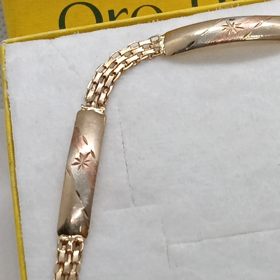 PULSERA. ORO. 10 K 4.1 GRMS (SEMINUEVO)