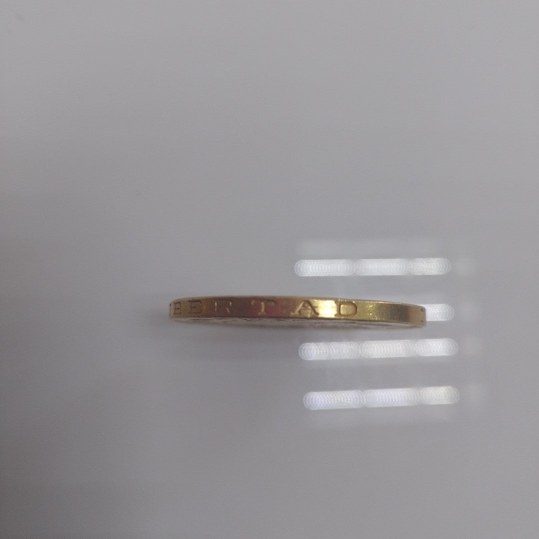 K1 41,60 GRMS - DTO. 0,00 GRMS - 21 K - AVALÚO 76003,20 * IDENTIFICACIÓN MONEDA NOMINATIVA * MONEDAS PESOS 50 PESOS (SEMINUEVO)