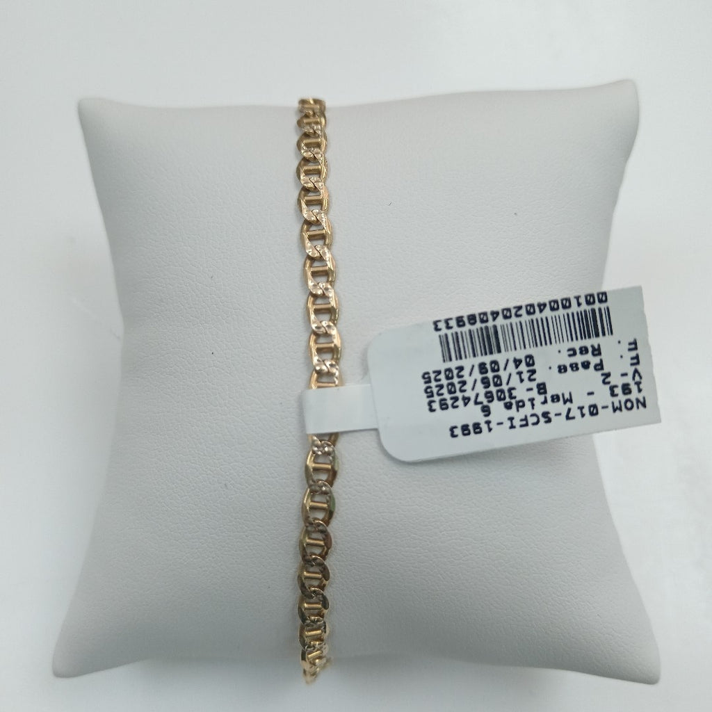 PULSERA. ORO. 14 K 6 GRMS (SEMINUEVO)