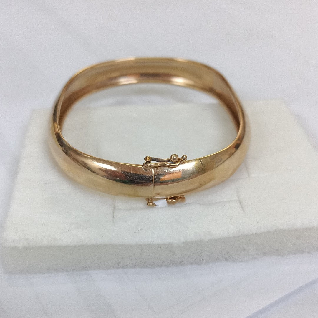 PULSERA RIGIDA ORO 14 K 13,40 GRMS (SEMINUEVO)