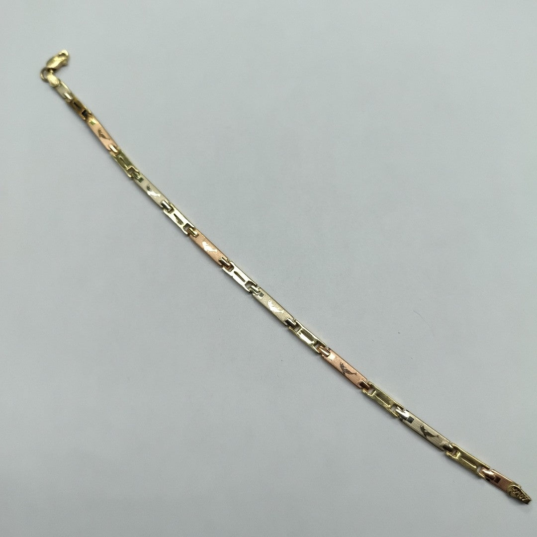 PULSERA. ORO. 14 K 3.2 GRMS (SEMINUEVO)