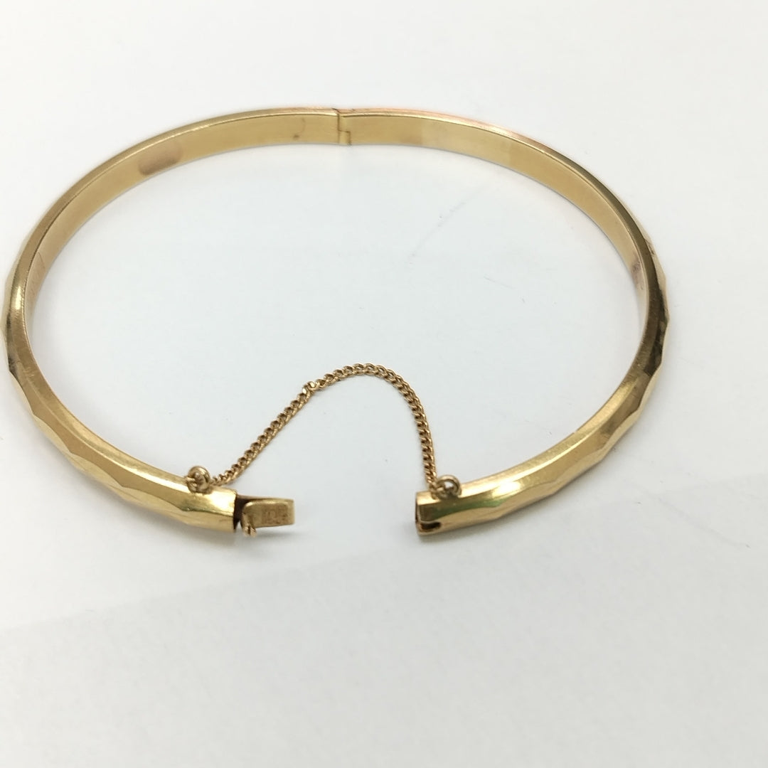 PULSERA RIGIDA ORO 18 K 10,40 GRMS (SEMINUEVO)
