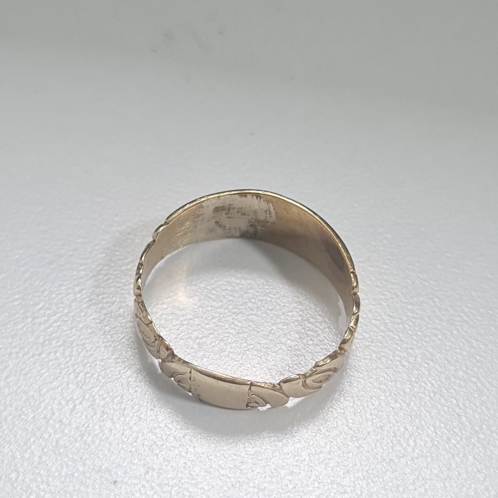 ANILLO. ORO. 14 K 2.6 GRMS (SEMINUEVO)