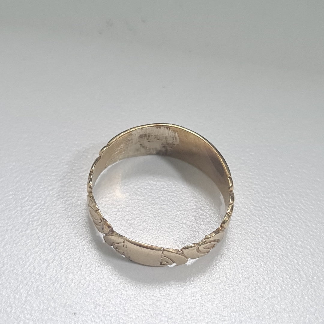ANILLO. ORO. 14 K 2.6 GRMS (SEMINUEVO)