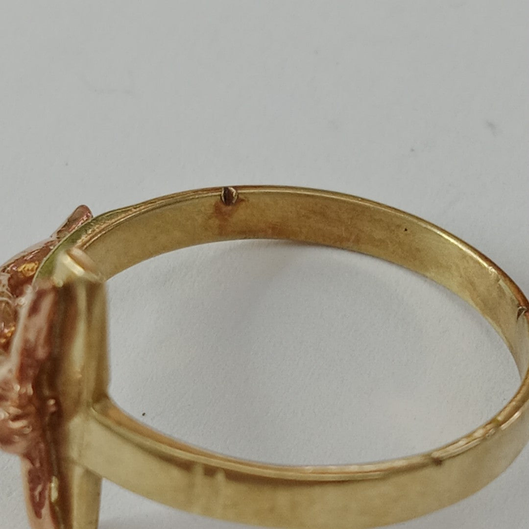 ANILLO ORO 10 K 2,50 GRMS (SEMINUEVO)