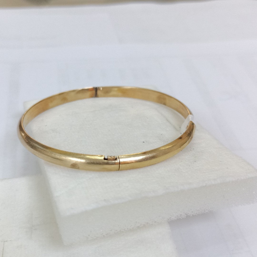 PULSERA RIGIDA. ORO. 14 K 6 GRMS (SEMINUEVO)