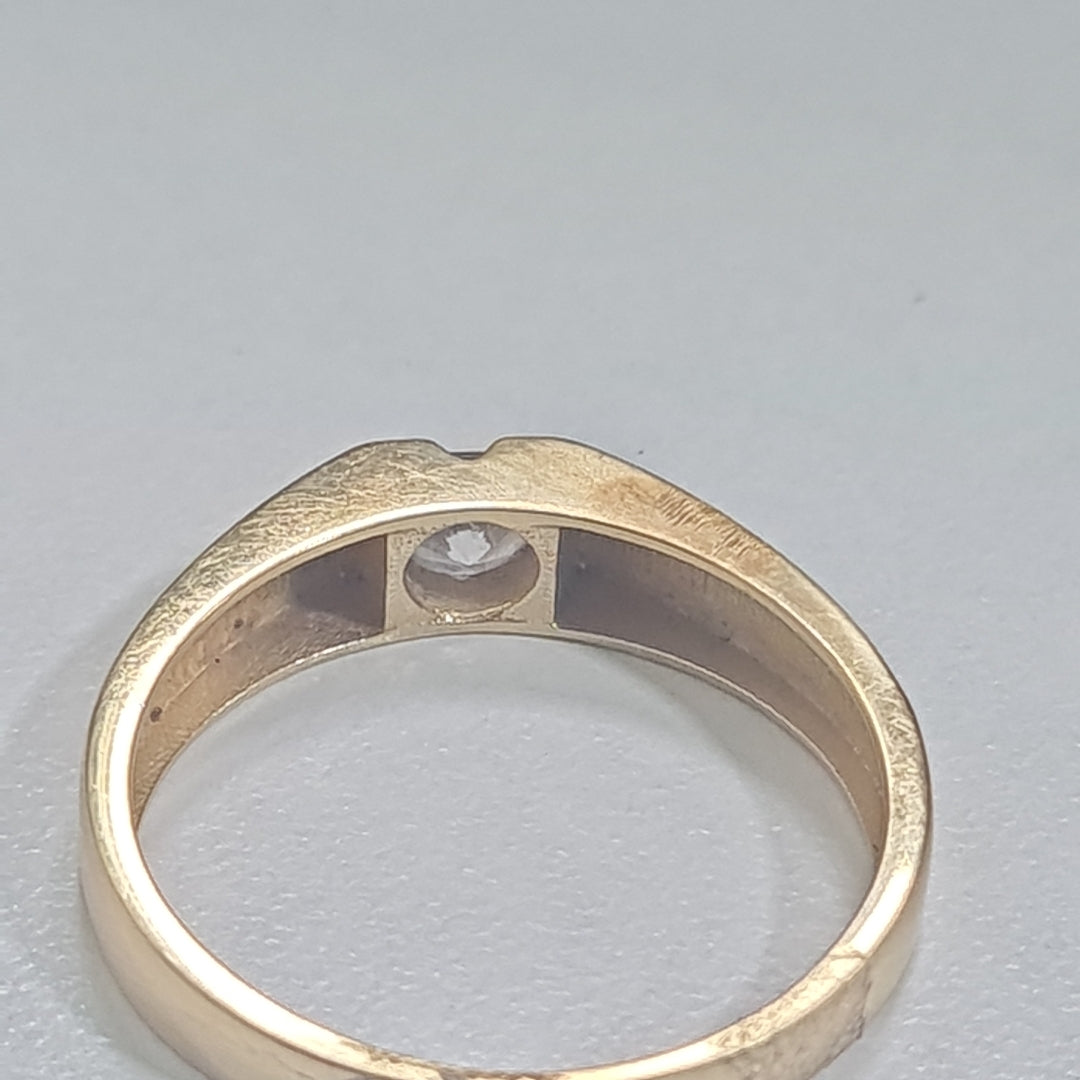 SOLITARIO ORO 14 K 3,80 GRMS (SEMINUEVO)