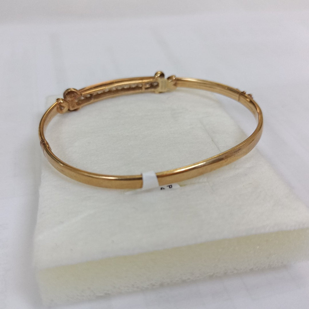 PULSERA RIGIDA ORO 14 K 9,00 GRMS (SEMINUEVO)
