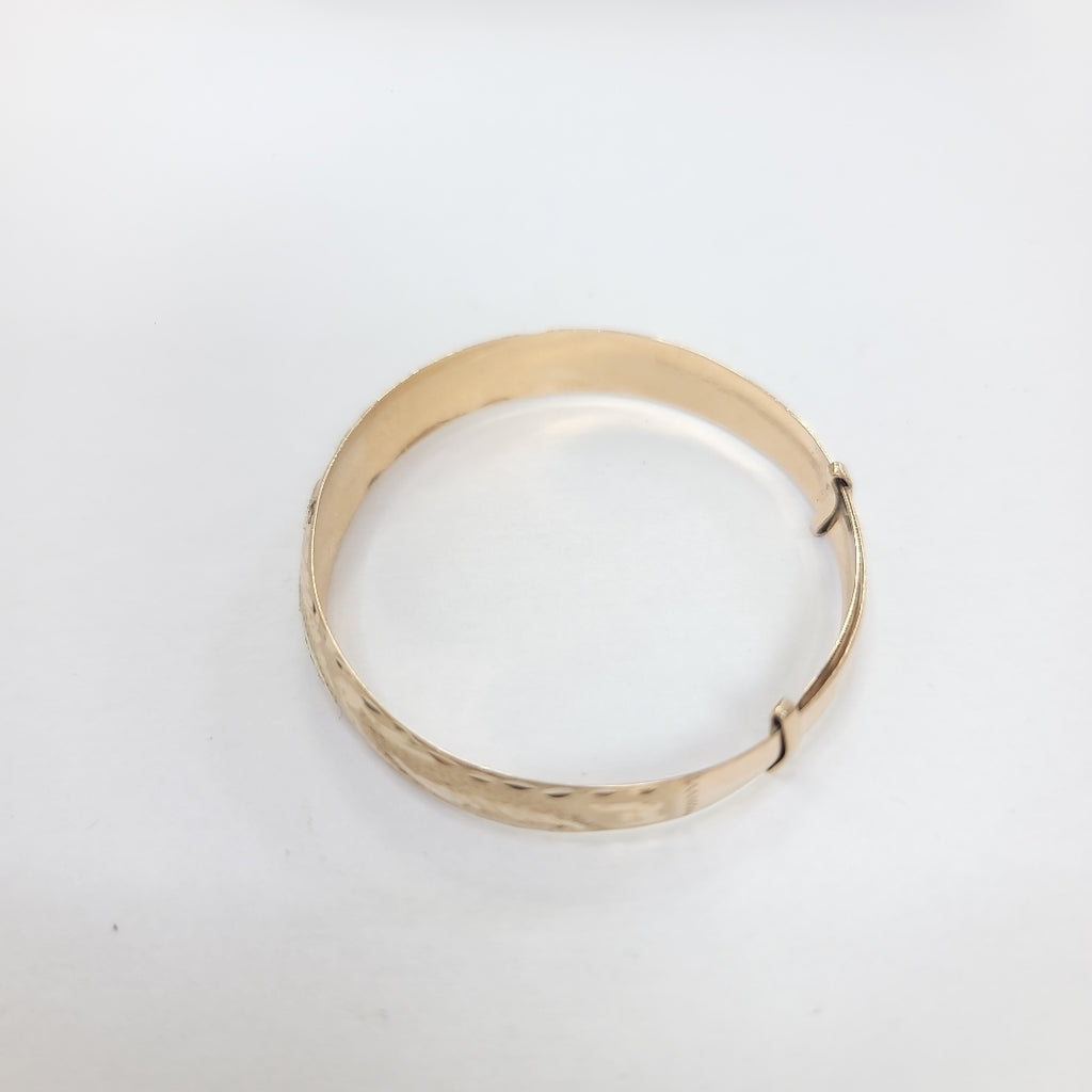 PULSERA RIGIDA. ORO. 10 K 4.8 GRMS (SEMINUEVO)