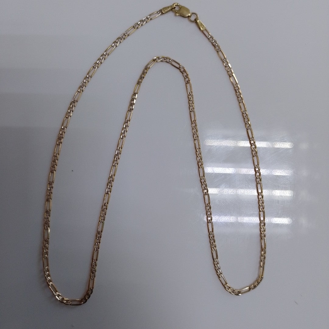 CADENA. ORO. 14 K 3.9 GRMS (SEMINUEVO)