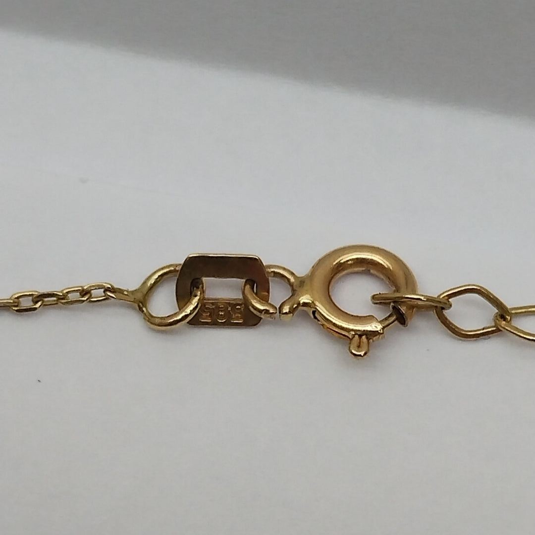GARGANTILLA ORO 14 K 2,30 GRMS (SEMINUEVO)