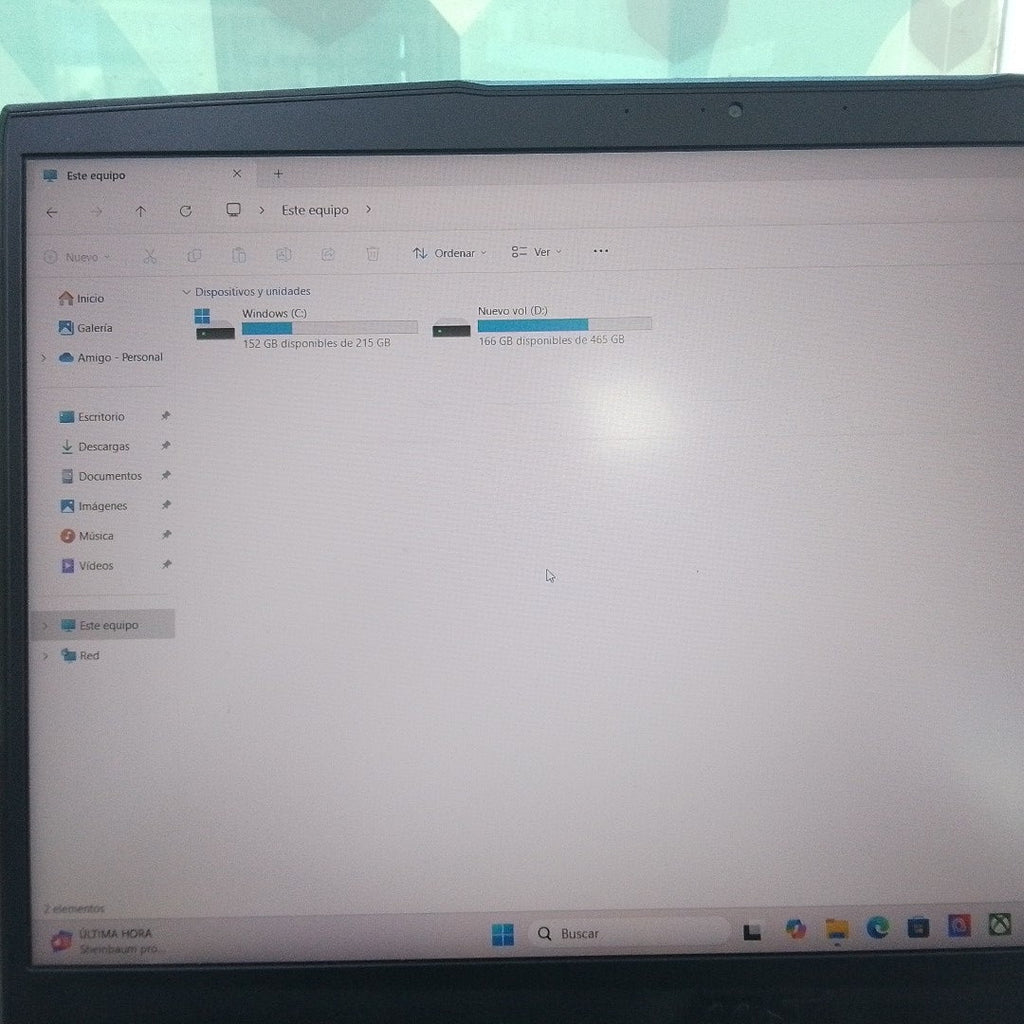 LAPTOP MSI GV15 THIN 11SCV-633US (2022) 256 GB SSD 8 GB RAM (SEMINUEVO)