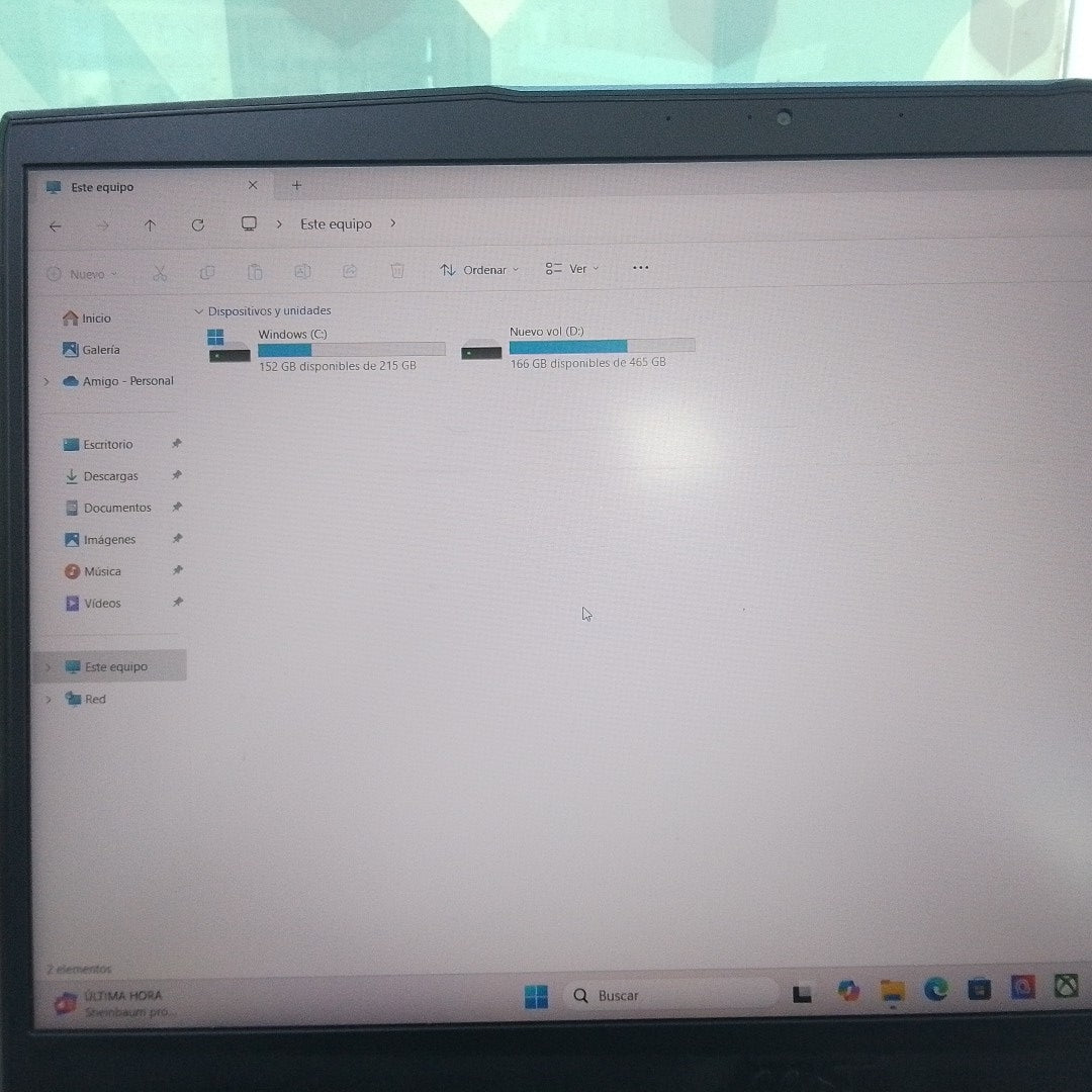LAPTOP MSI GV15 THIN 11SCV-633US (2022) 256 GB SSD 8 GB RAM (SEMINUEVO)