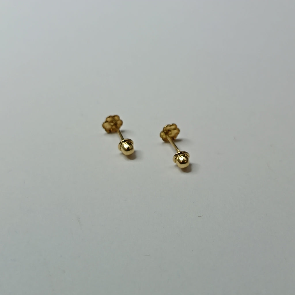 BROQUELES ORO 14K 1 (NUEVO)