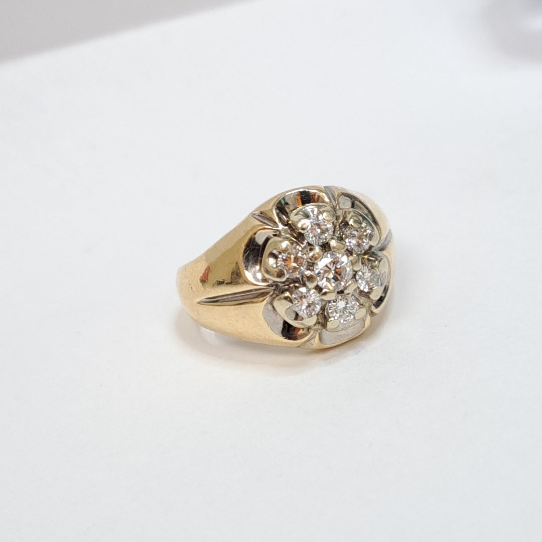 ANILLO ORO 14 K 11,20 GRMS (SEMINUEVO)