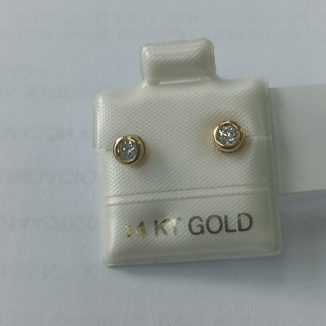 BROQUELES ORO 14K 0.8 (NUEVO)