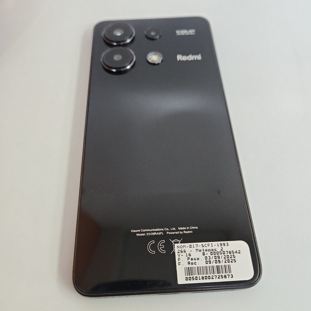 CELULAR XIAOMI REDMI NOTE 13 23129RA5FL (2024) 256 GB 8 GB RAM (SEMINUEVO)