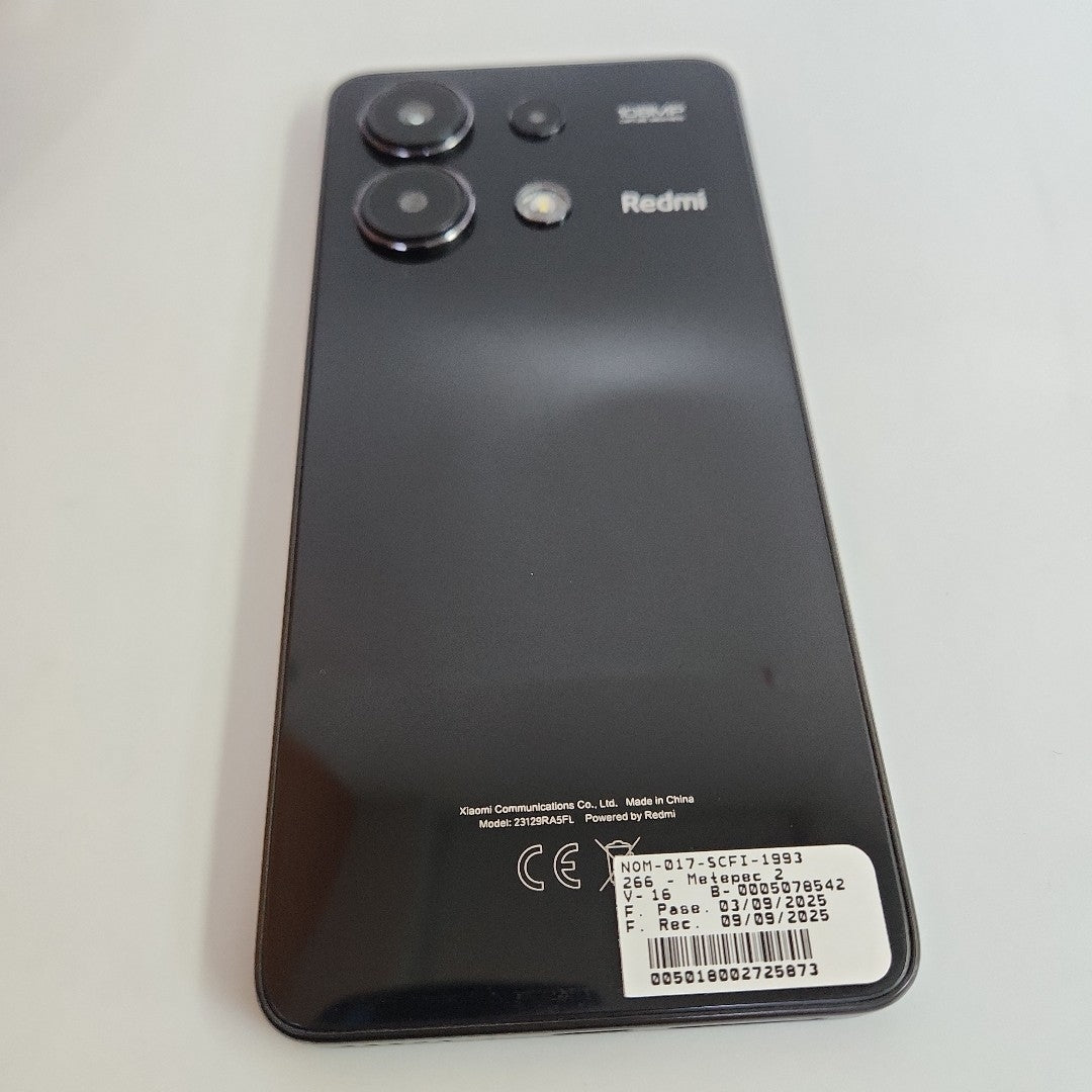CELULAR XIAOMI REDMI NOTE 13 23129RA5FL (2024) 256 GB 8 GB RAM (SEMINUEVO)