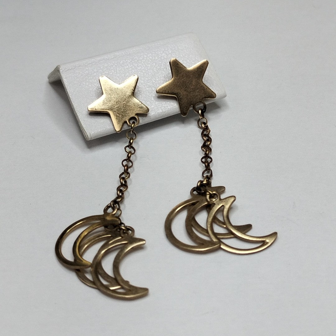 BROQUELES PAR ORO 14 K 4,00 GRMS (SEMINUEVO)