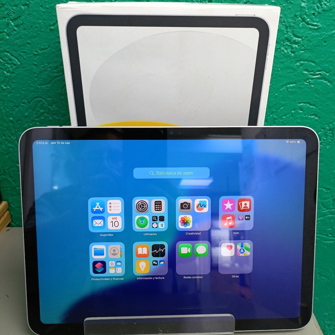 TABLETA APPLE IPAD 10 A2696 64 GB 4 GB RAM (SEMINUEVO)