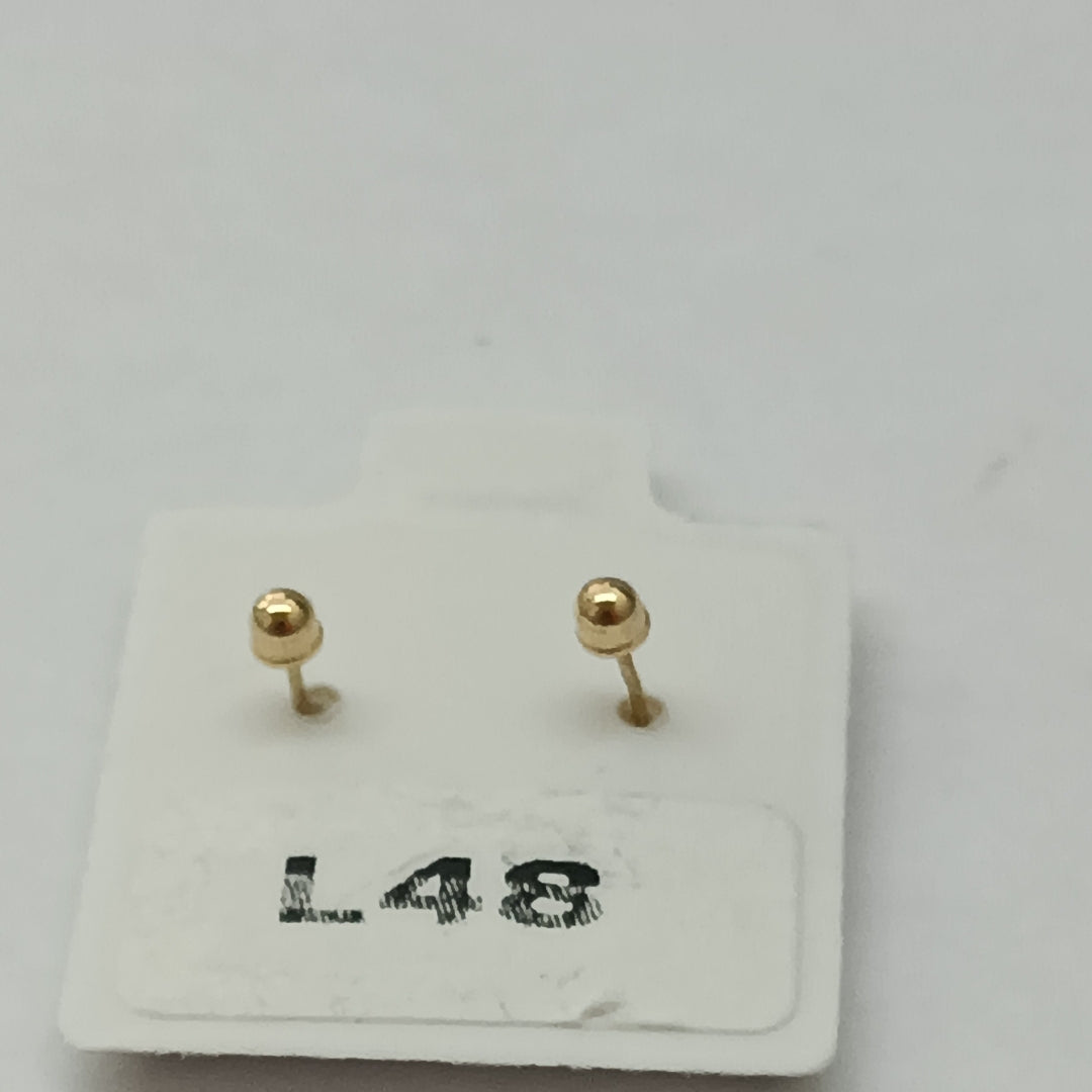 BROQUELES ORO 14K 1 (NUEVO)