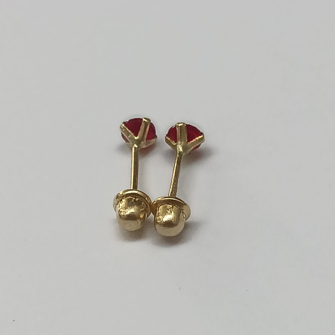 BROQUELES ORO 14K 1 (NUEVO)