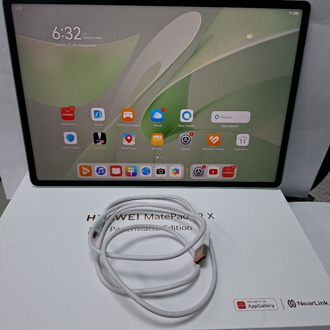 TABLETA HUAWEI MATEPAD 12X BKY-W09(2024) 256 GB 12 GB RAM (SEMINUEVO)