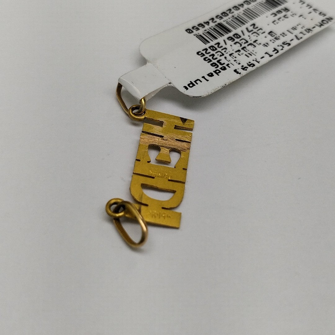 DIJE ORO 14 K 0,90 GRMS (SEMINUEVO)