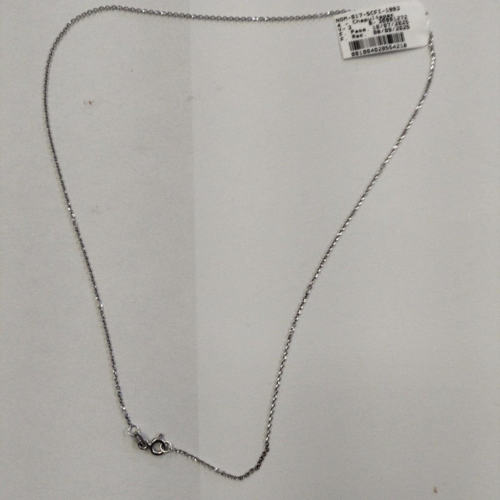 CADENA ORO BLANCO 14 K 1,30 GRMS (SEMINUEVO)