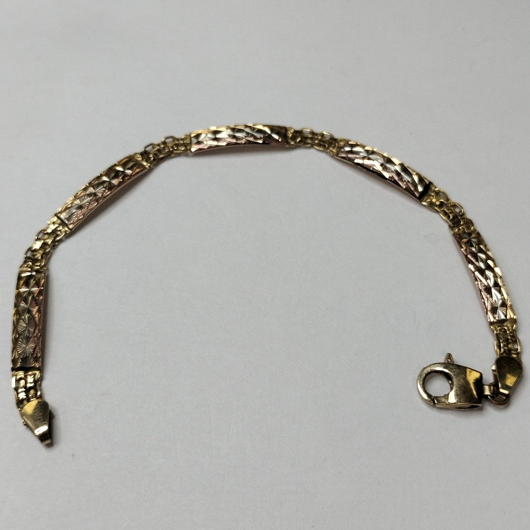 PULSERA. ORO. 14 K 7.2 GRMS (SEMINUEVO)