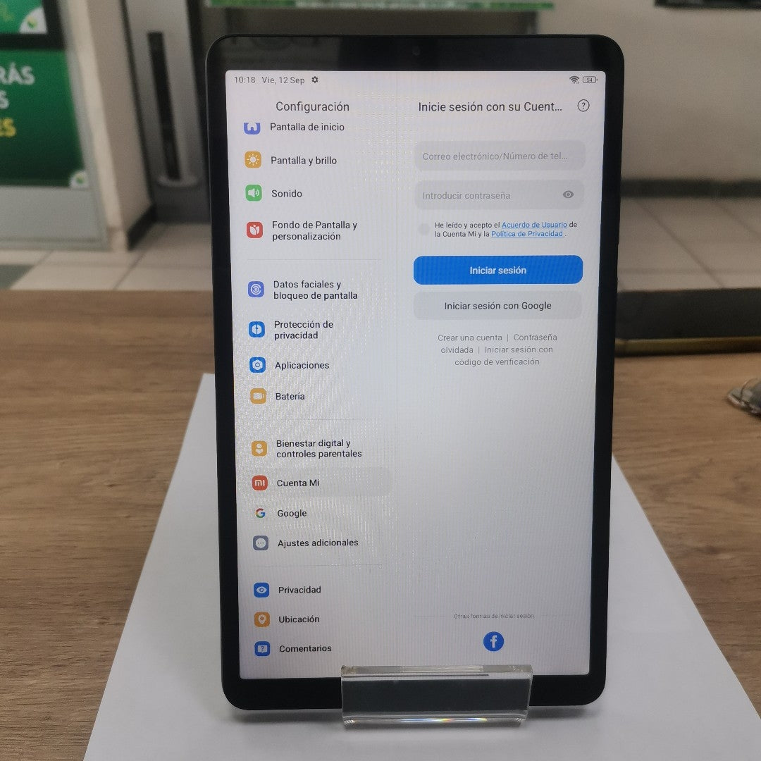 TABLETA XIAOMI REDMI PAD SE 24075RP89G (2024) 128 GB 4 GB RAM (SEMINUEVO)
