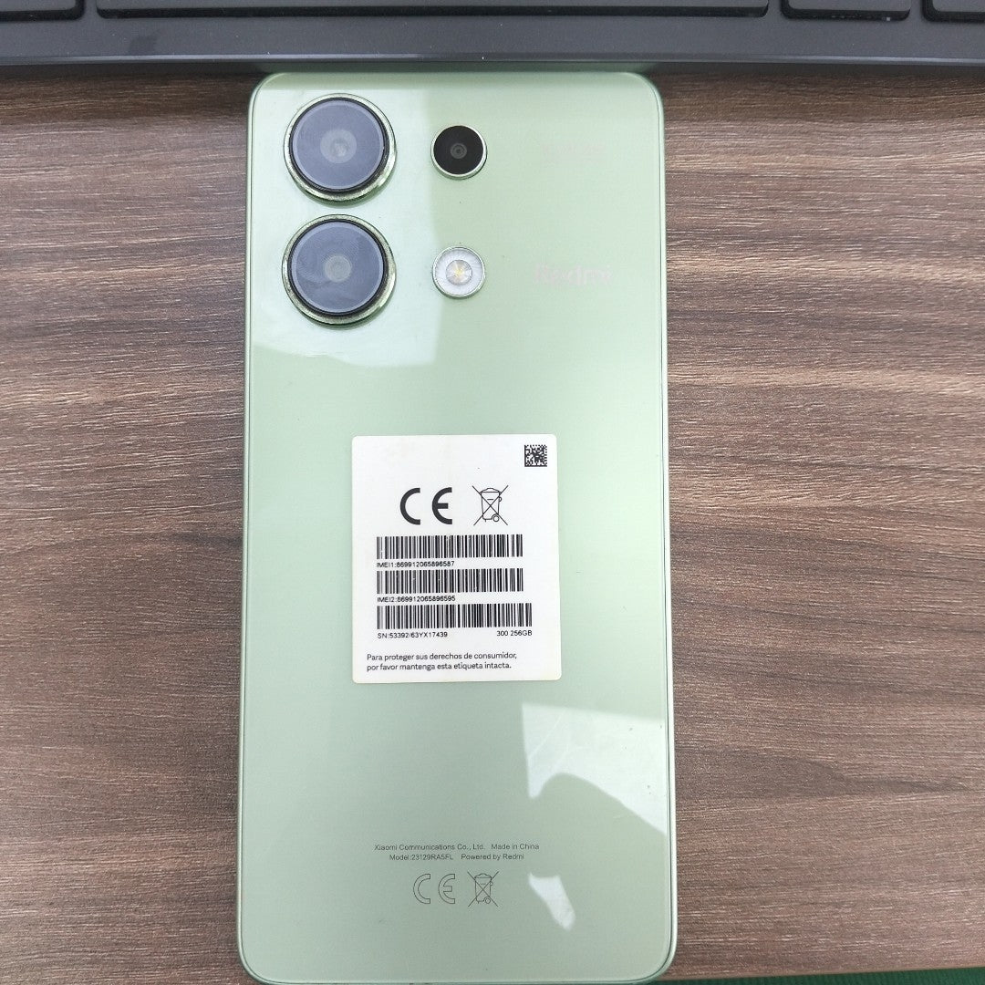 CELULAR XIAOMI REDMI NOTE 13 23129RA5FL (2024) 256 GB 8 GB RAM (SEMINUEVO)