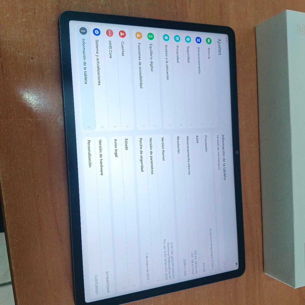 TABLETA HUAWEI MATEPAD 11.5" BTK-W09 (2023) 256 GB 8 GB RAM (SEMINUEVO)