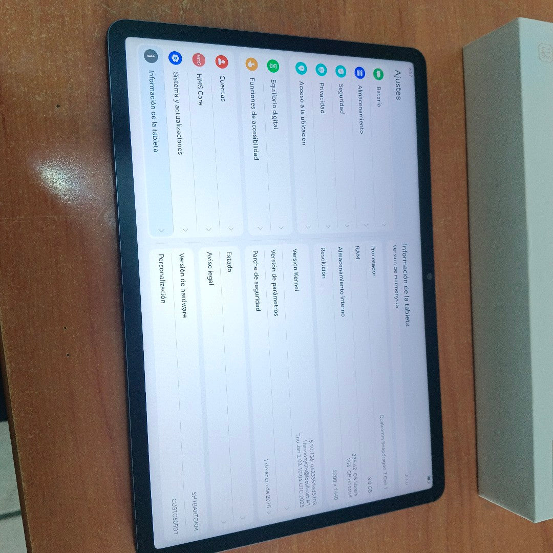 TABLETA HUAWEI MATEPAD 11.5" BTK-W09 (2023) 256 GB 8 GB RAM (SEMINUEVO)