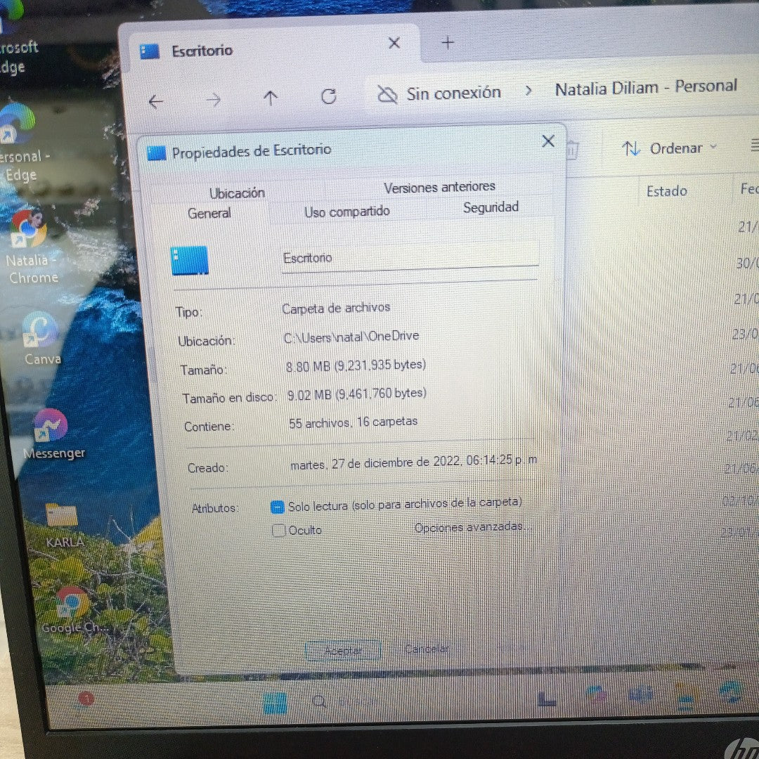 LAPTOP HP 15-DW3500LA (2022) 256 GB SSD 8 GB RAM (SEMINUEVO)