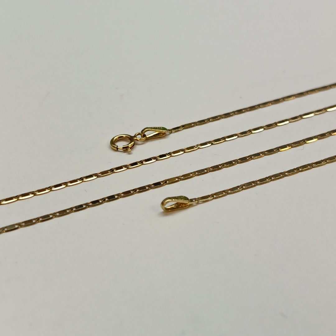 CADENA. ORO. 14 K 1.7 GRMS (SEMINUEVO)