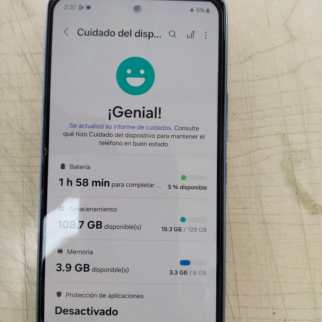 CELULAR SAMSUNG GALAXY A53 5G SM-A536E 128 GB 8 GB RAM (SEMINUEVO)