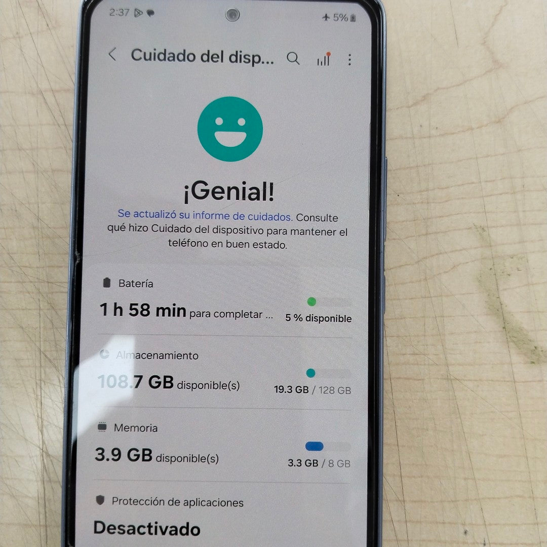 CELULAR SAMSUNG GALAXY A53 5G SM-A536E 128 GB 8 GB RAM (SEMINUEVO)