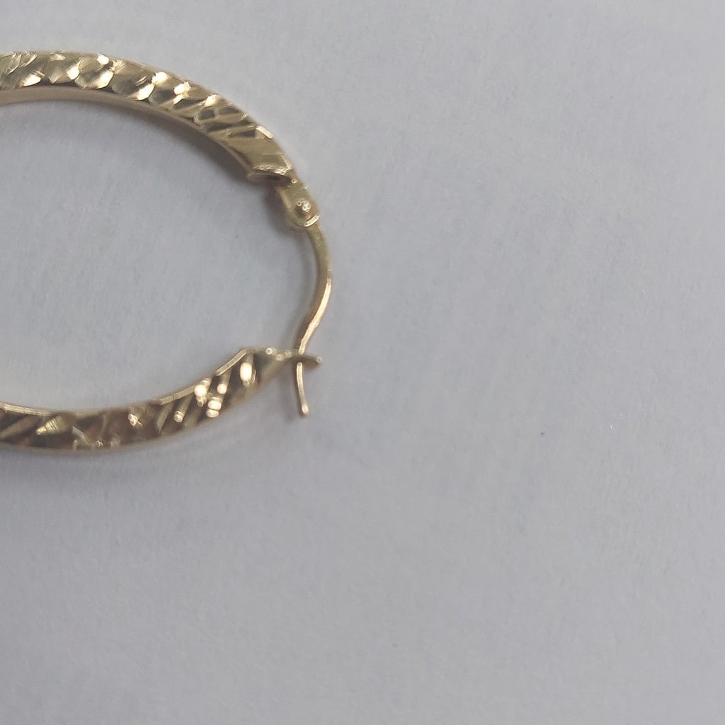 ARRACADAS PAR ORO 14 K 3,20 GRMS (SEMINUEVO)