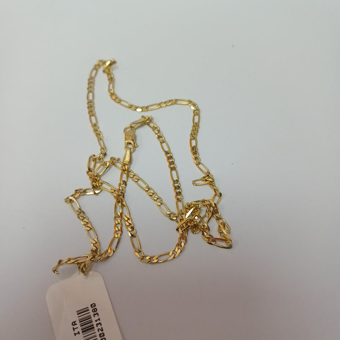 CADENAS CARTIER 3*1 AMARILLA ORO 14K 4.4 (NUEVO)