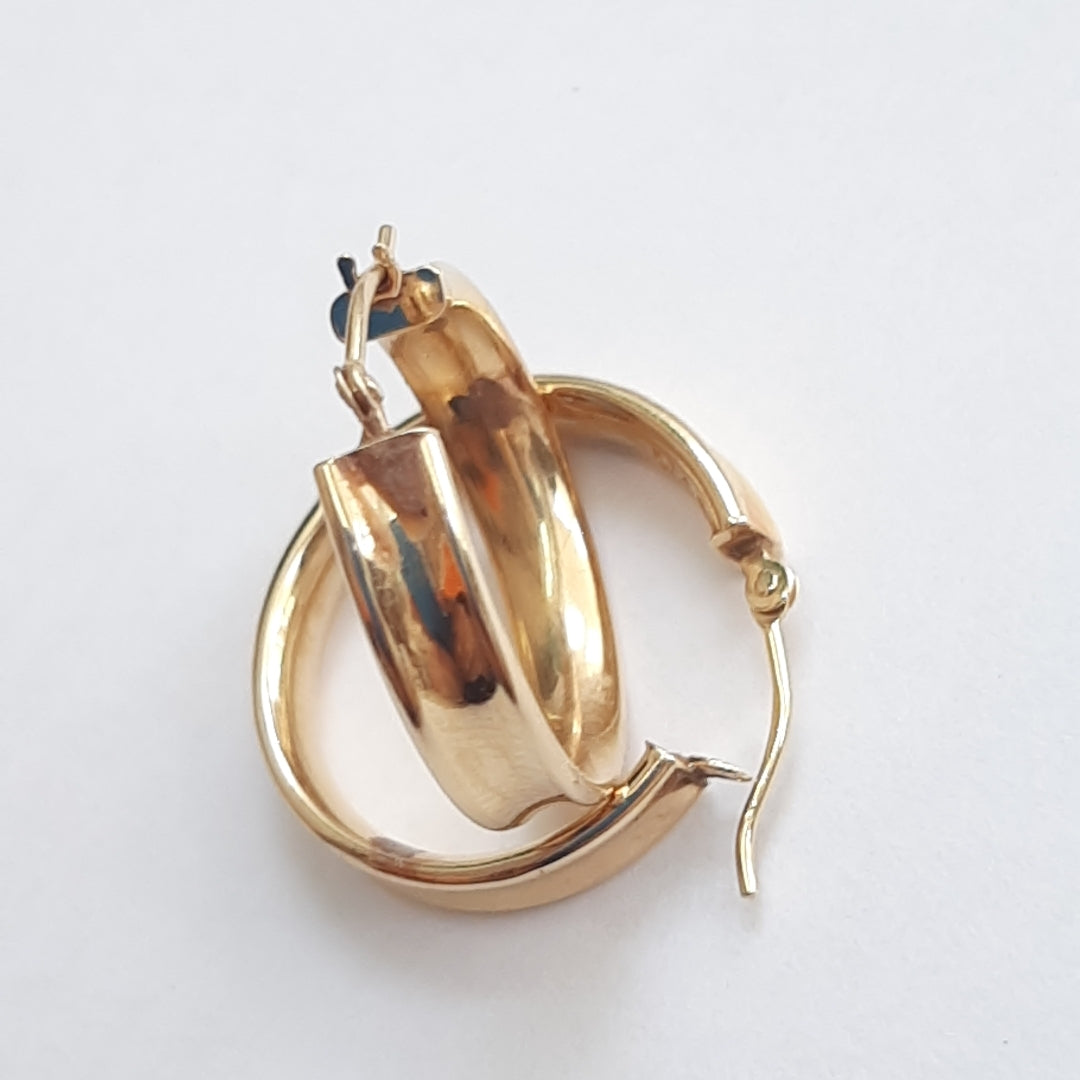 ARRACADAS PAR ORO 14 K 2,60 GRMS (SEMINUEVO)