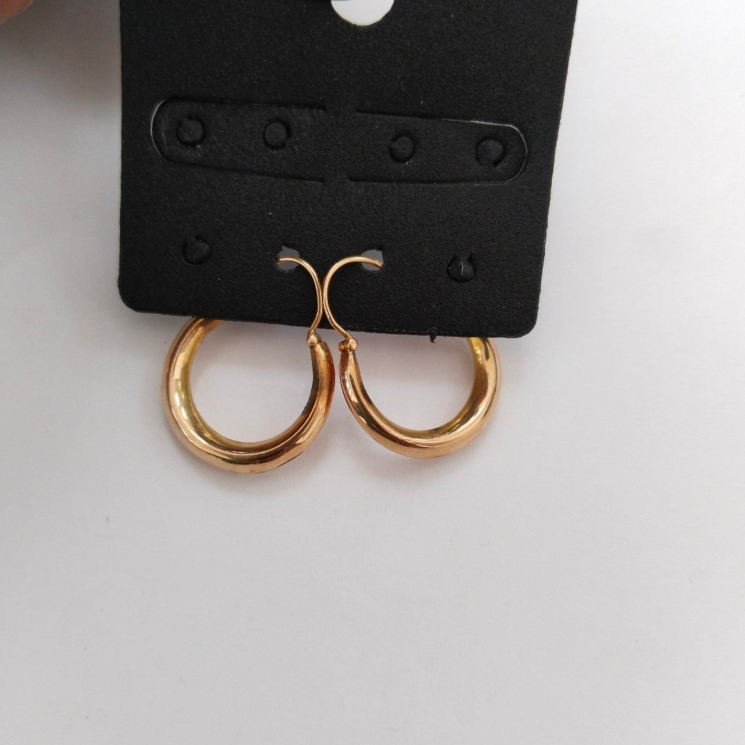 ARRACADAS PAR ORO 10 K 1,20 GRMS (SEMINUEVO)