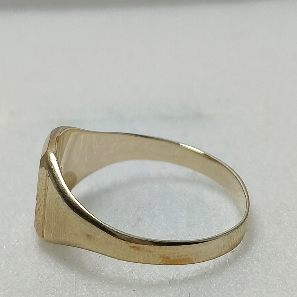 ANILLO ORO COMBINADO 14 K 2.7 GRMS (SEMINUEVO)